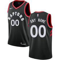 Customized Nike Toronto Raptors Black Authentic Stitched NBA jersey