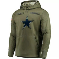 Dallas Cowboys 2024 Army green Pullove Hoodie
