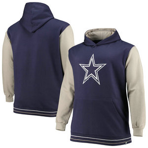 Dallas Cowboys Fanatics Branded Big Tall Block Party Pullover Hoodie