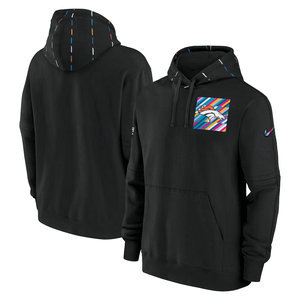 Denver Broncos 2023 Black Pullove Hoodie