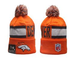 Denver Broncos NFL Knit Beanie Hats YP 2