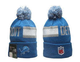 Detroit Lions NFL Knit Beanie Hats YP 1