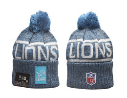 Detroit Lions NFL Knit Beanie Hats YP 15
