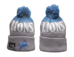 Detroit Lions NFL Knit Beanie Hats YP 16