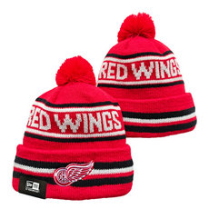 Detroit Red Wings NHL Knit Beanie Hats 1