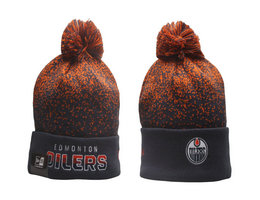 Edmonton Oilers NHL Knit Beanie Hats YP 3
