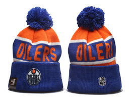 Edmonton Oilers NHL Knit Beanie Hats YP 4