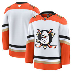 Fanatics Anaheim Ducks Blank White Authentic Stitched NHL Jersey