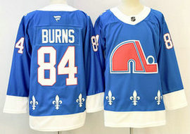 Fanatics Colorado Avalanche #84 Brent Burns Blue Authentic stitched NHL jersey