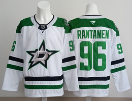 Fanatics Dallas Stars #96 Mikko Rantanen White Authentic Stitched NHL jersey
