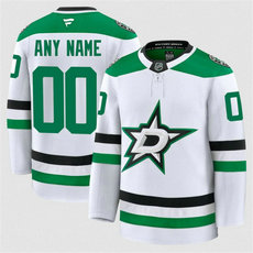 Fanatics Dallas Stars Custom White Authentic Stitched NHL Jersey