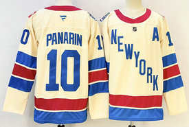 Fanatics New York Rangers #10 Artemi Panarin Gream classic Stitched Jersey