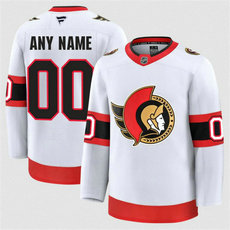 Fanatics Ottawa Senators Custom White Authentic Stitched NHL Jersey