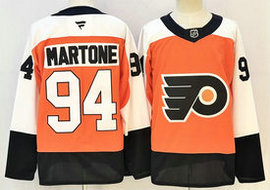 Fanatics Philadelphia Flyers #94 Porter Martone Orange Authentic Stitched NHL jersey