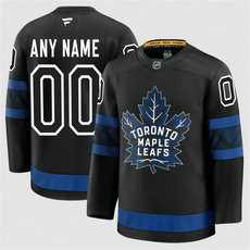 Fanatics Toronto Maple Leafs Custom Black Authentic Stitched NHL Jersey