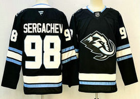Fanatics Utah Mammoth #98 Mikhail Sergachev Navy 2025 Stitched Jersey