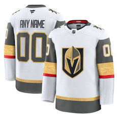 Fanatics Vegas Golden Knights Custom White Authentic Stitched NHL Jersey