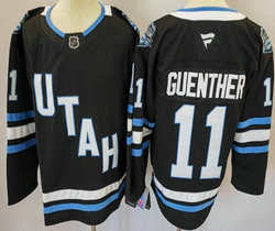 Fanatics Utah #11 Dylan Guenther Black Authentic Jersey