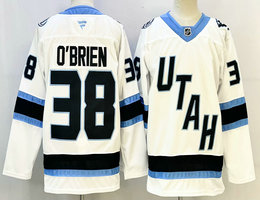 Fanatics Utah Mammoth #38 Liam O'Brien White NHL Jersey