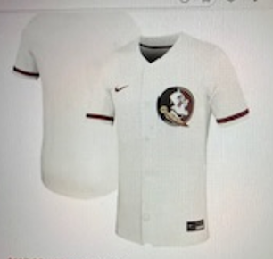 Florida State Seminoles White Baseball jersey