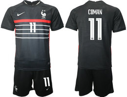 France #11 COMAN Home 2022 World Cup National Soccer Jersey