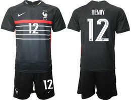 France #12 HENRY Home 2022 World Cup National Soccer Jersey