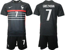 France #7 GRIEZMANN Home 2022 World Cup National Soccer Jersey