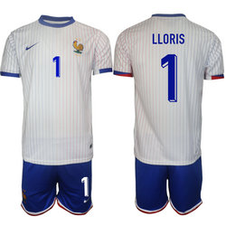 France 2024-25 #1 LLORIS Away Soccer Jersey
