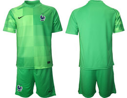 France Blank Green 2022 World Cup National Soccer Jersey