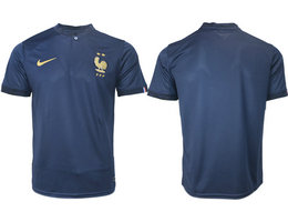 France Blank Home 2022-2023 National Soccer Jersey
