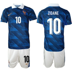 France #10 Zidane Home 2026 World Cup Soccer jersey