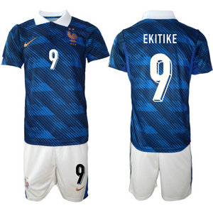 France #9 Ekitike Home 2026 World Cup Soccer jersey