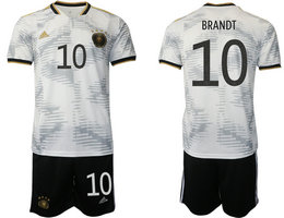 Germany #10 BRANDT Home 2022 World Cup National Soccer Jersey