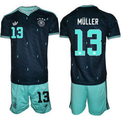Germany #13 Muller Away 2026 World Cup Soccer jersey