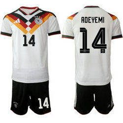 Germany #14 Adeyemi Home 2026 World Cup Soccer jersey