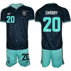 Germany #20 Gnabry Away 2026 World Cup Soccer jersey