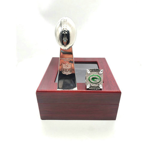 Green Bay Packers 2010 NFL one ring + one trophy set