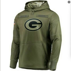Green Bay Packers 2024 Army green Pullove Hoodie
