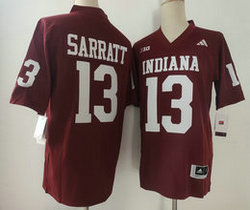 Indiana Hoosiers #13 Elijah Sarratt Red NCAA Jersey