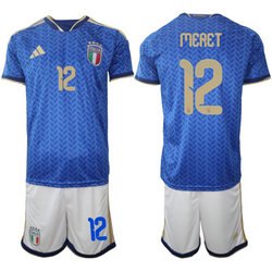 Italy #12 Meret Home 2026 World Cup Soccer jersey