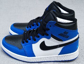 Jordan 1(I) Air Blue White Basketball shoes size 40-46