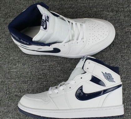 Jordan 1(I) Air White Basketball shoes size 40-47