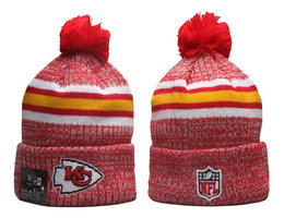 Kansas City Chief NFL Knit Beanie Hats YP 05
