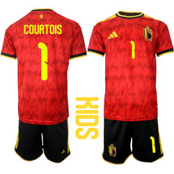 Kids Colombia #1 Couatois Home 2026 World Cup Soccer jersey