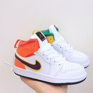 Kids Jordan 1(I) Authentic basketball shoes Size 22-39 11