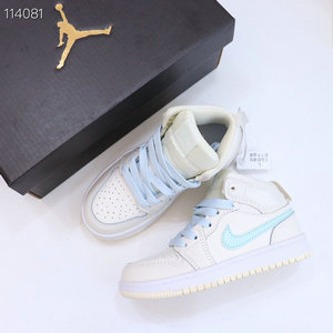 Kids Jordan 1(I) Authentic basketball shoes Size 22-39 111