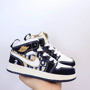 Kids Jordan 1(I) Authentic basketball shoes Size 22-39 36