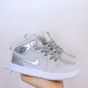 Kids Jordan 1(I) Authentic basketball shoes Size 22-39 38