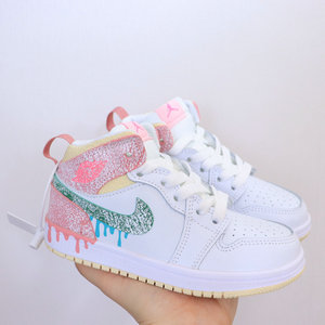 Kids Jordan 1(I) Authentic basketball shoes Size 22-39 42