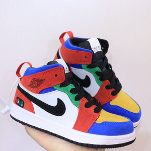 Kids Jordan 1(I) Authentic basketball shoes Size 22-39 59